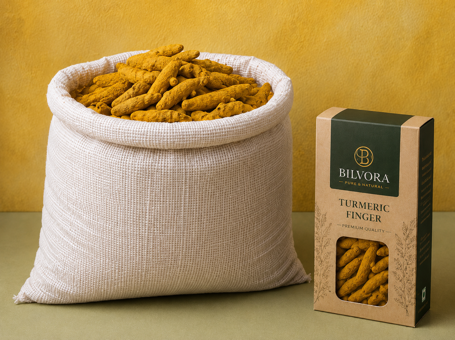 Turmeric Finger Export India